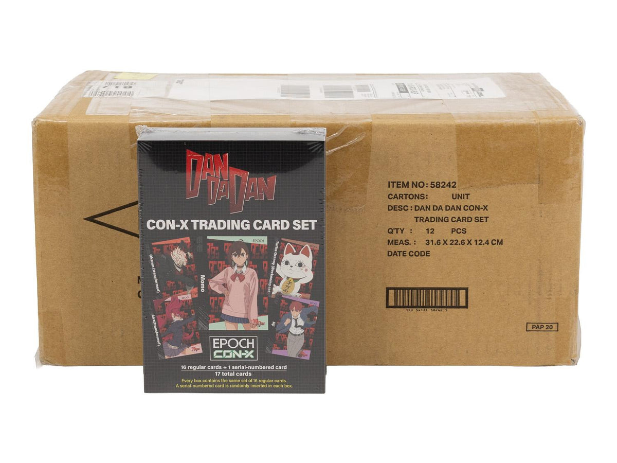 2026 Epoch Dan Da Dan Con-X Trading Card Set 12-Box Case