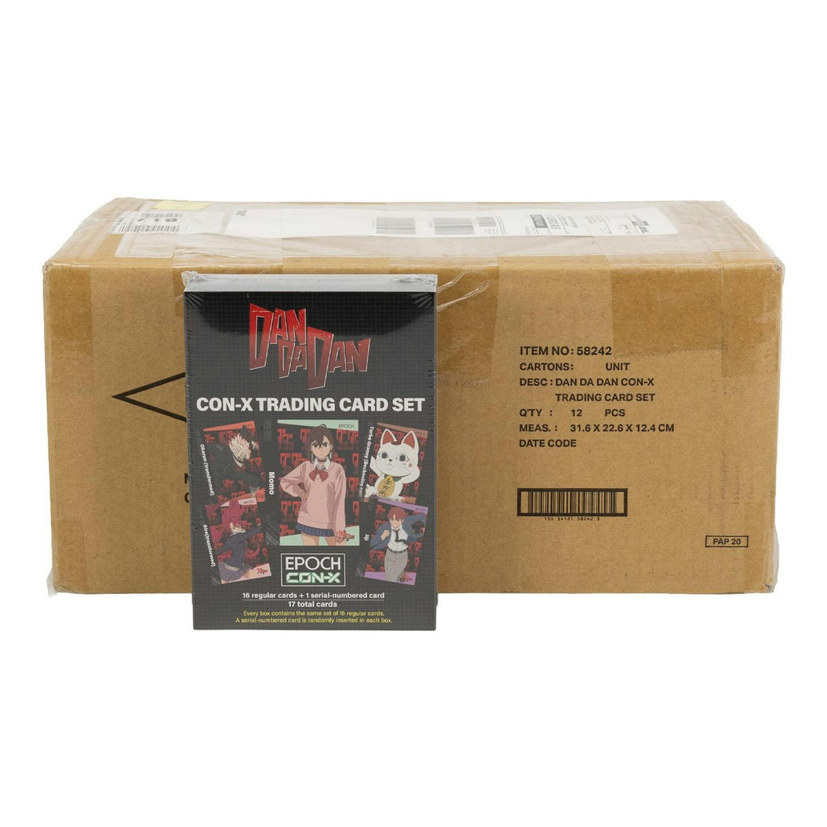 2026 Epoch Dan Da Dan Con-X Trading Card Set 12-Box Case