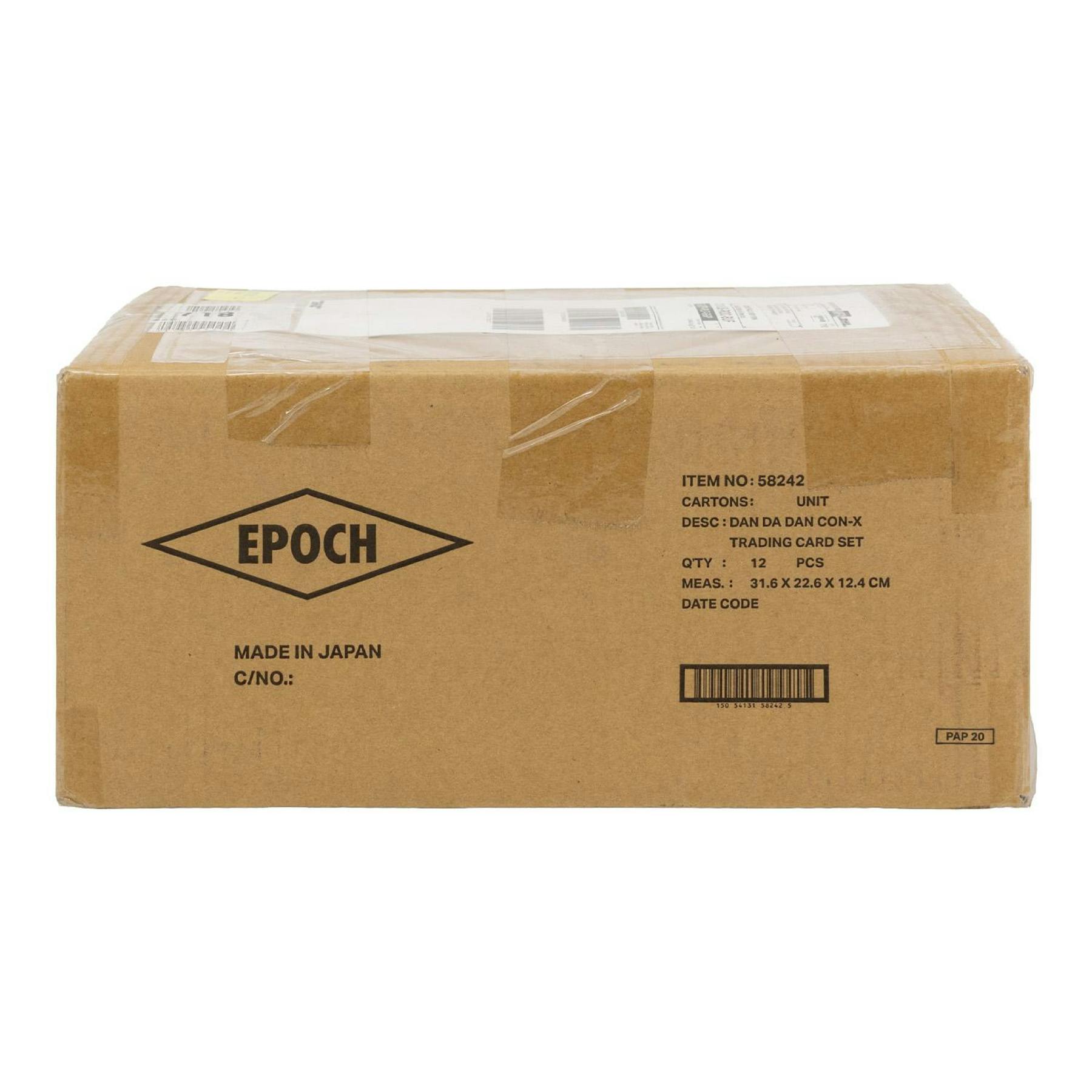 2026 Epoch Dan Da Dan Con-X Trading Card Set 12-Box Case