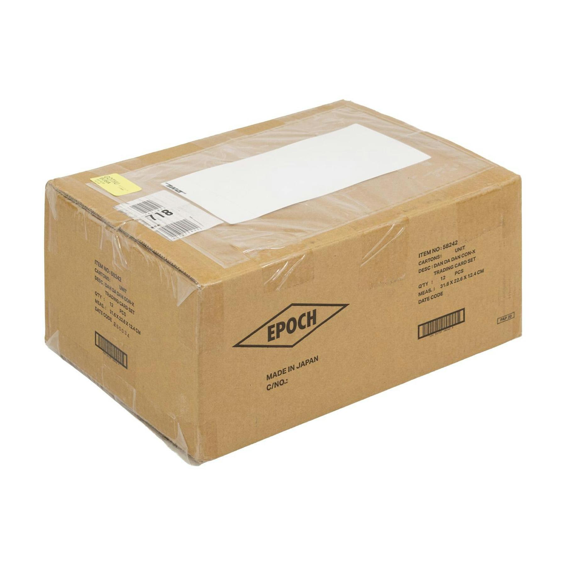 2026 Epoch Dan Da Dan Con-X Trading Card Set 12-Box Case