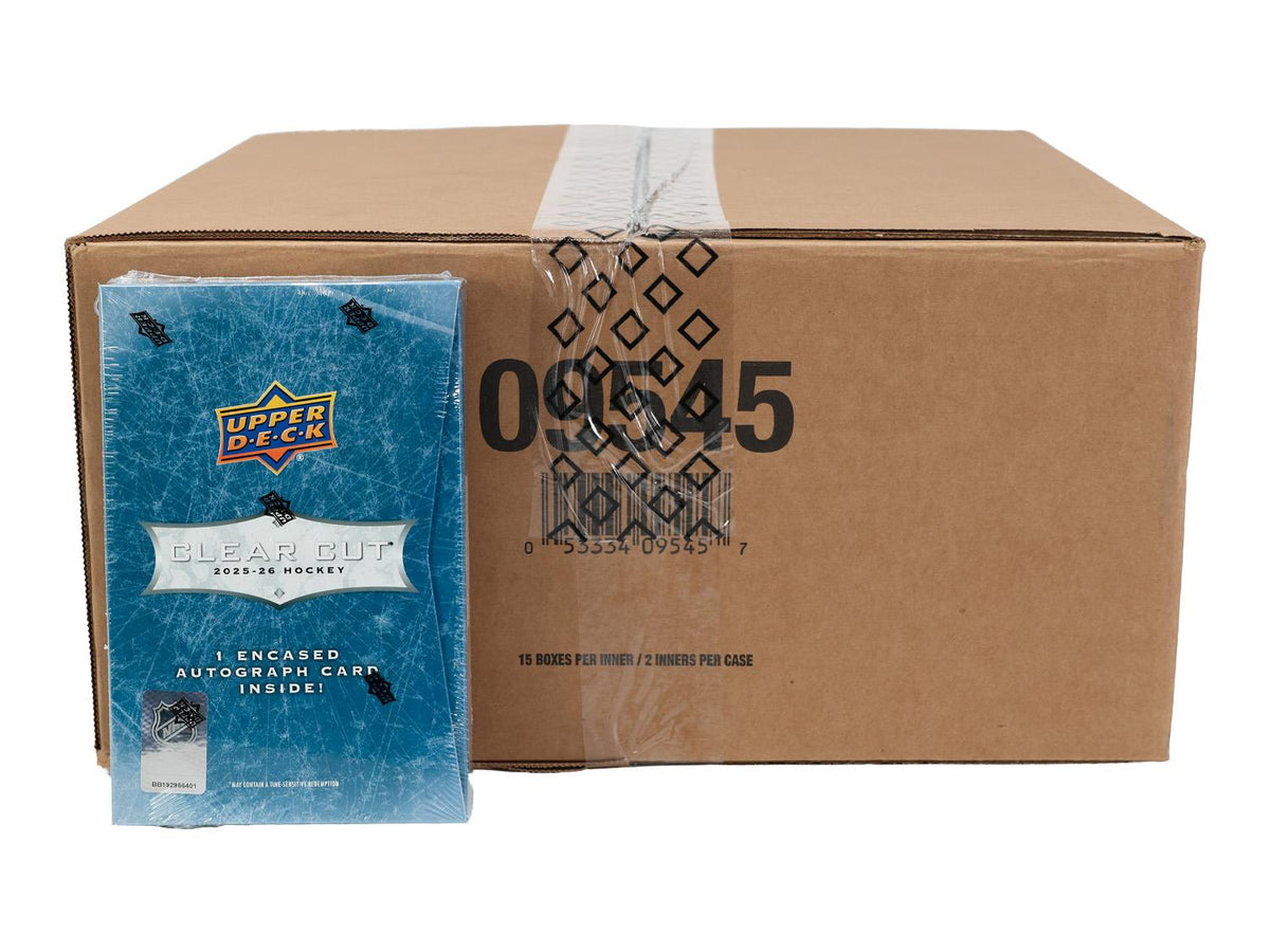 2025/26 Upper Deck Clear Cut Hockey Hobby 30-Box Case