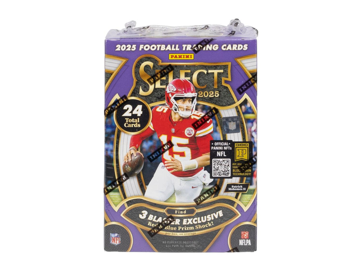2025 Panini Select Football Blaster Box (Red & Blue Prizms!)