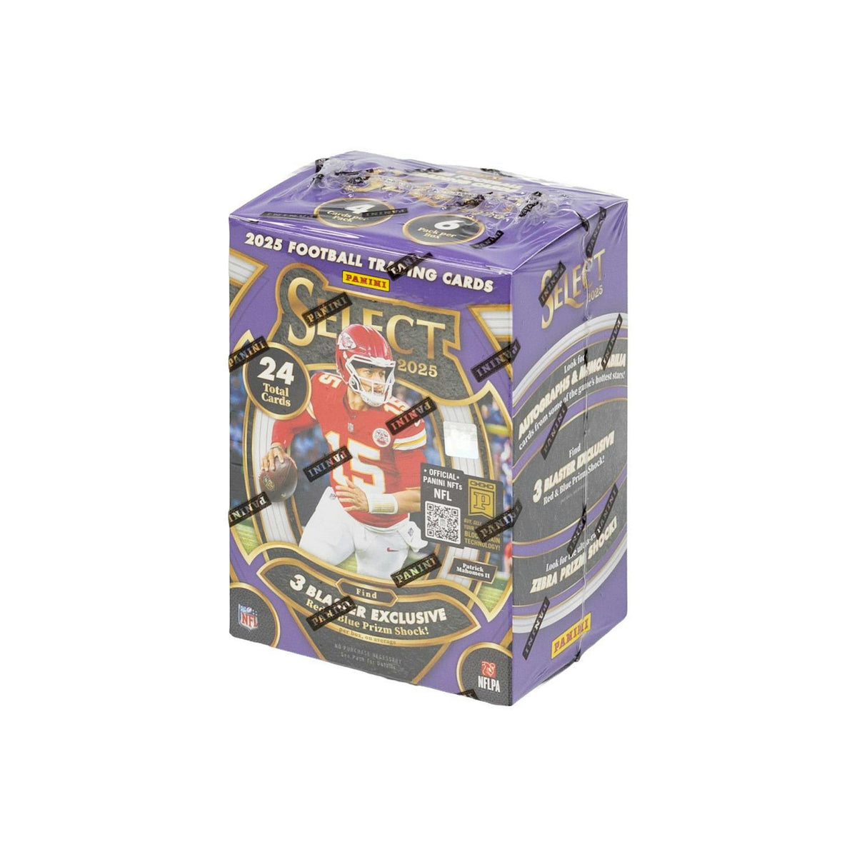 2025 Panini Select Football Blaster Box (Red & Blue Prizms!)
