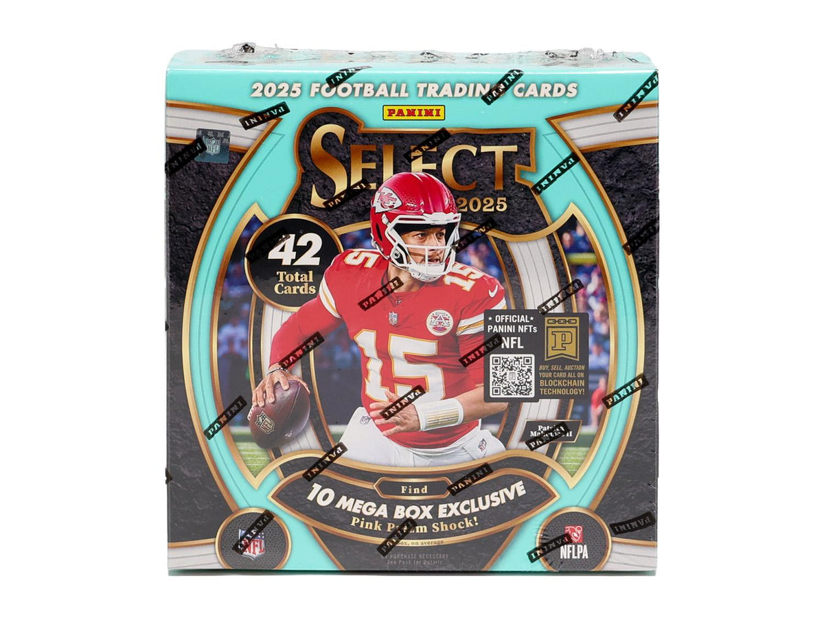 2025 Panini Select Football Mega Box (Pink Prizm Shock Parallels!)