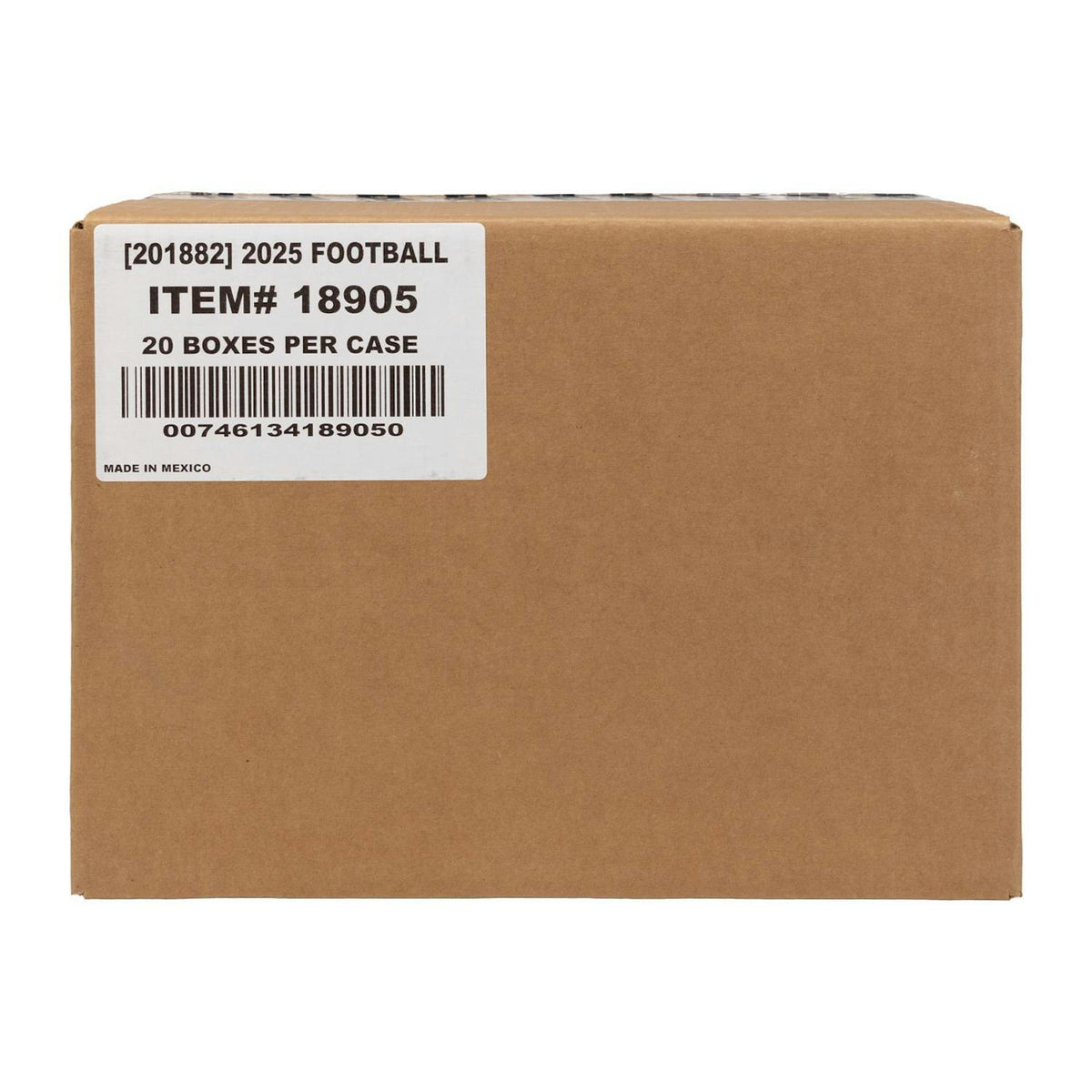 2025 Panini Select Football Mega Hobby 20-Box Case