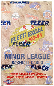 1993/94 Fleer Excel Minor League Baseball Hobby Box
