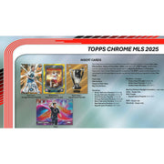 2025 Topps MLS Major League Soccer Chrome Hobby Pack