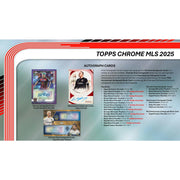 2025 Topps MLS Major League Soccer Chrome Hobby Pack