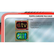 2025 Topps MLS Major League Soccer Chrome Hobby Box
