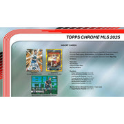2025 Topps MLS Major League Soccer Chrome Blaster Box