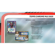 2025 Topps MLS Major League Soccer Chrome Blaster 40-Box Case