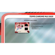 2025 Topps MLS Major League Soccer Chrome Blaster 40-Box Case