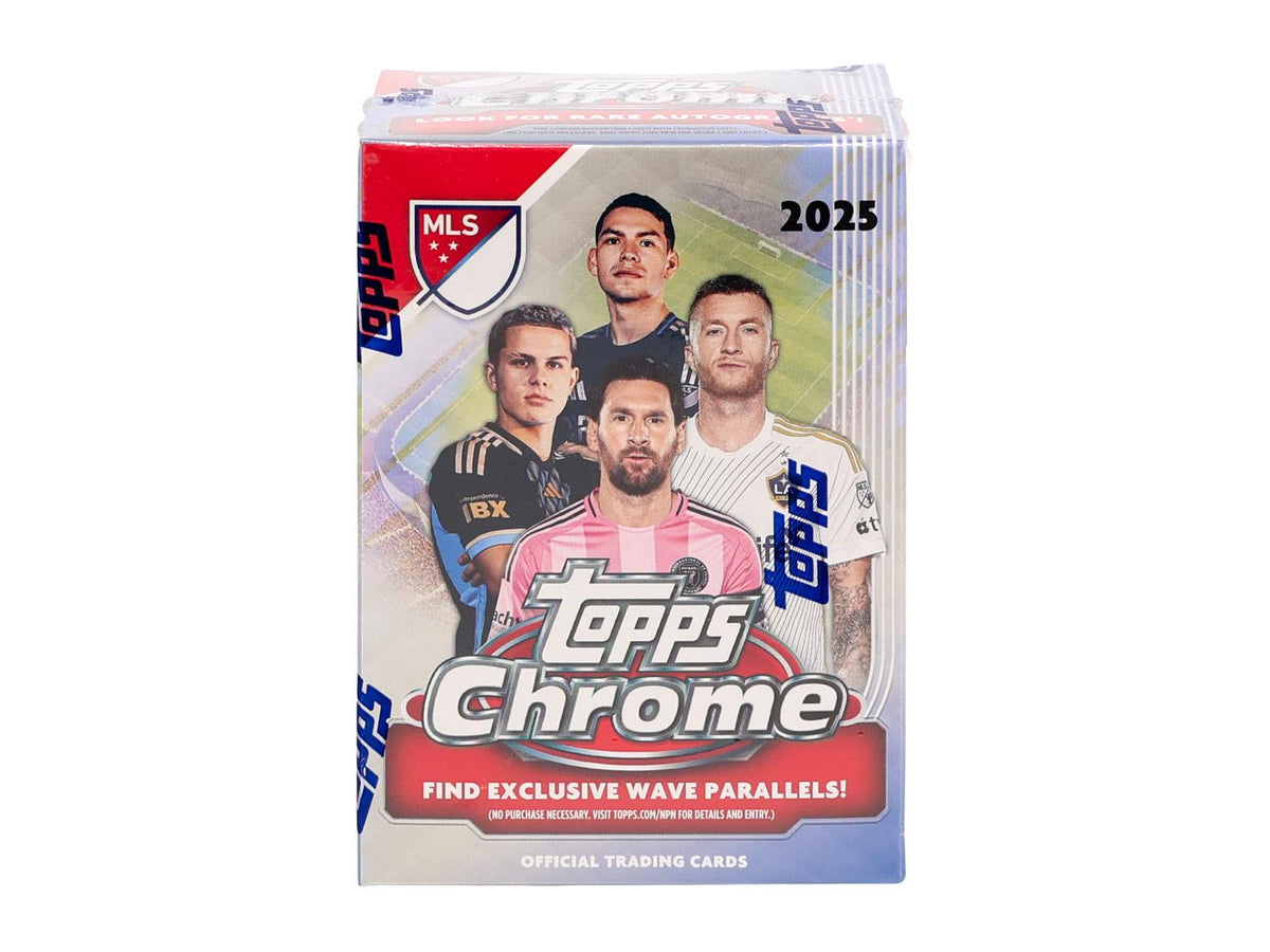 2025 Topps MLS Major League Soccer Chrome Blaster Box