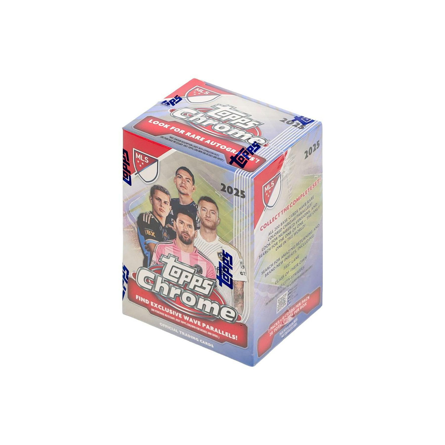 2025 Topps MLS Major League Soccer Chrome Blaster Box