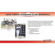 2025 Topps Stadium Club Baseball Hobby 16-Box Case