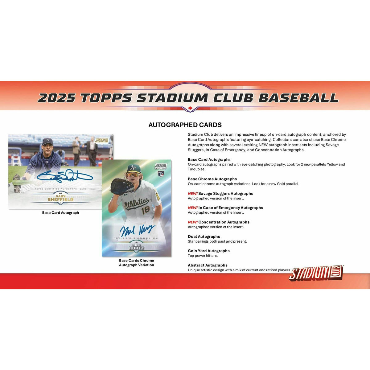 2025 Topps Stadium Club Baseball Blaster 40-Box Case