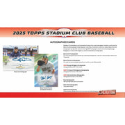 2025 Topps Stadium Club Baseball Mega Box