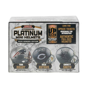 2026 TriStar Autographed Platinum Football Mini Helmets Honors Edition Hobby 8-Box Case