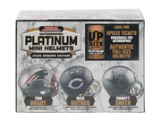 2026 TriStar Autographed Platinum Football Mini Helmets Honors Edition Hobby Box