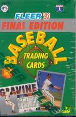 1993 Fleer Final Edition Baseball Factory Set