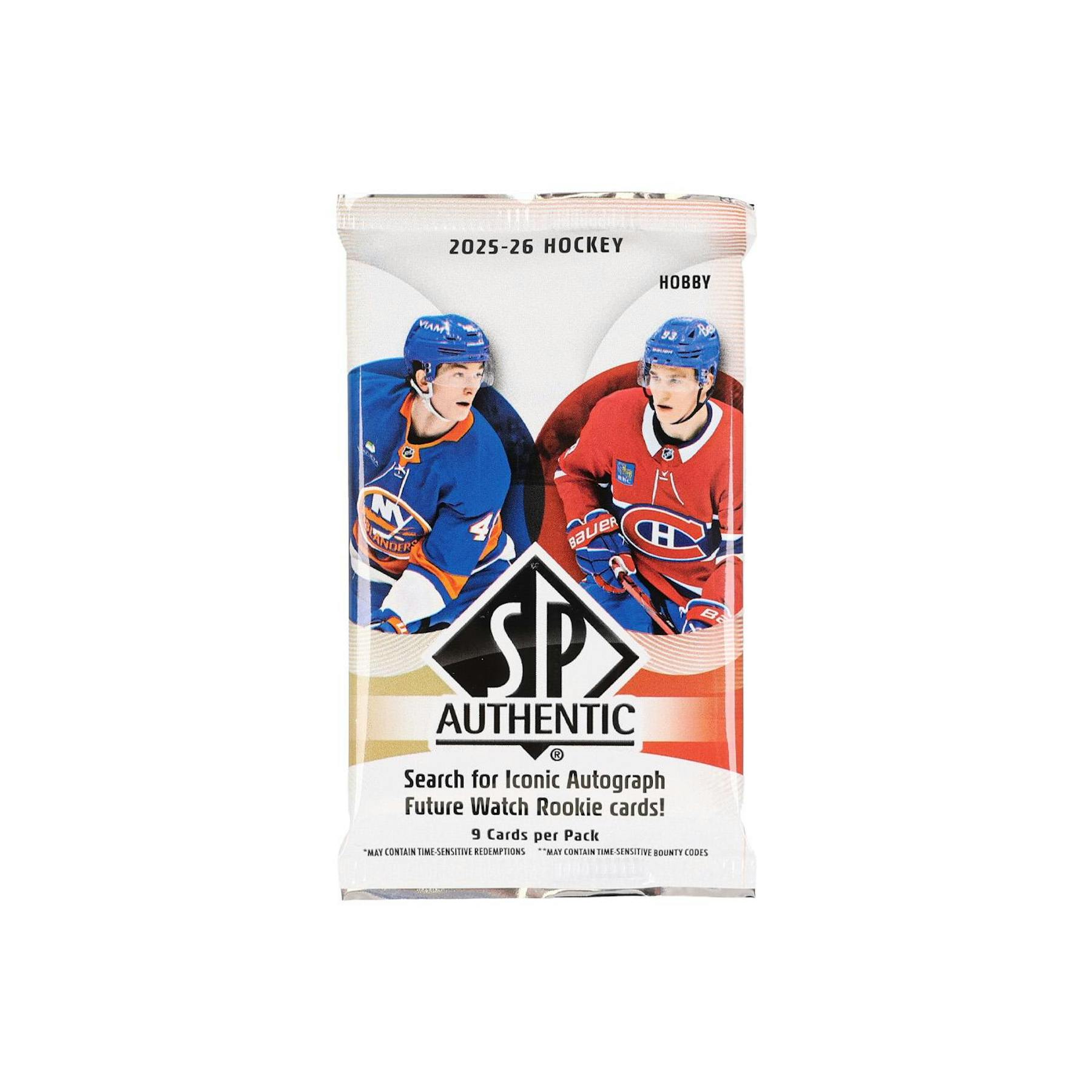 2025/26 Upper Deck SP Authentic Hockey Hobby Pack