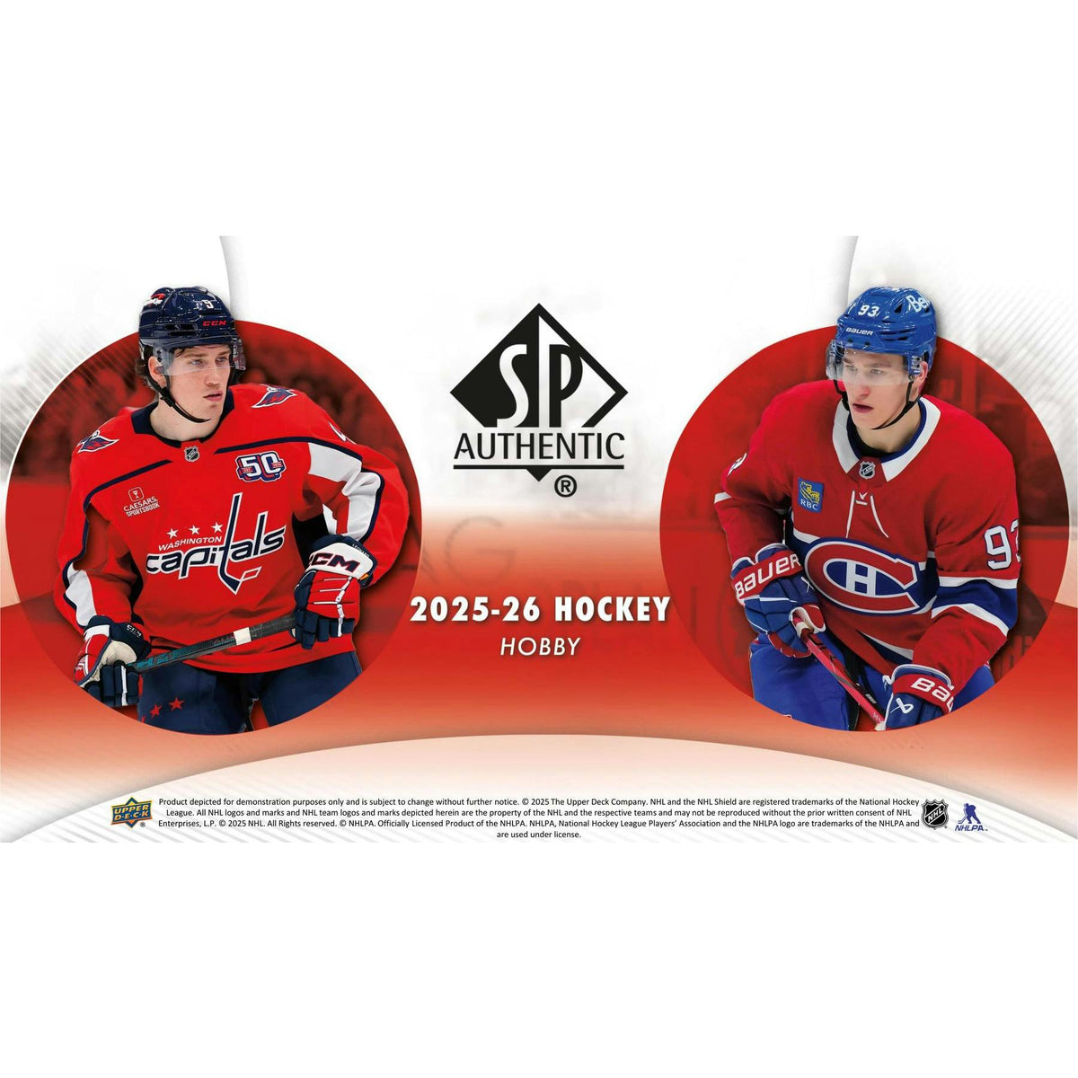 2025/26 Upper Deck SP Authentic Hockey Hobby Pack