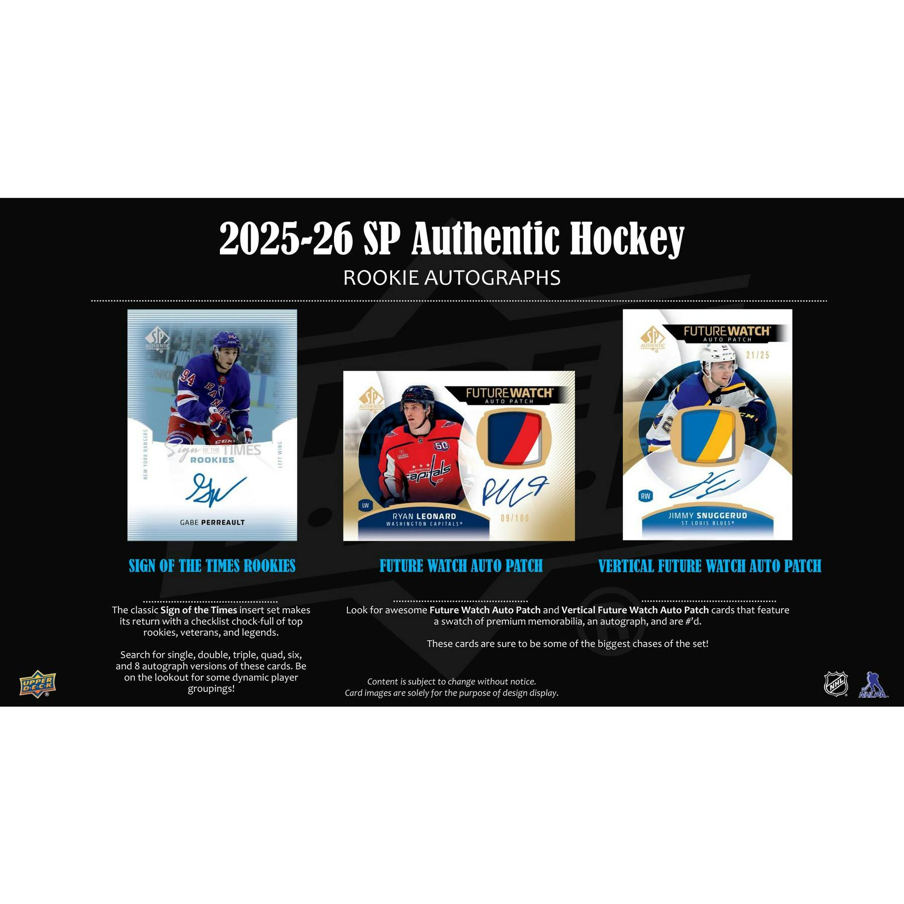 2025/26 Upper Deck SP Authentic Hockey Hobby Pack