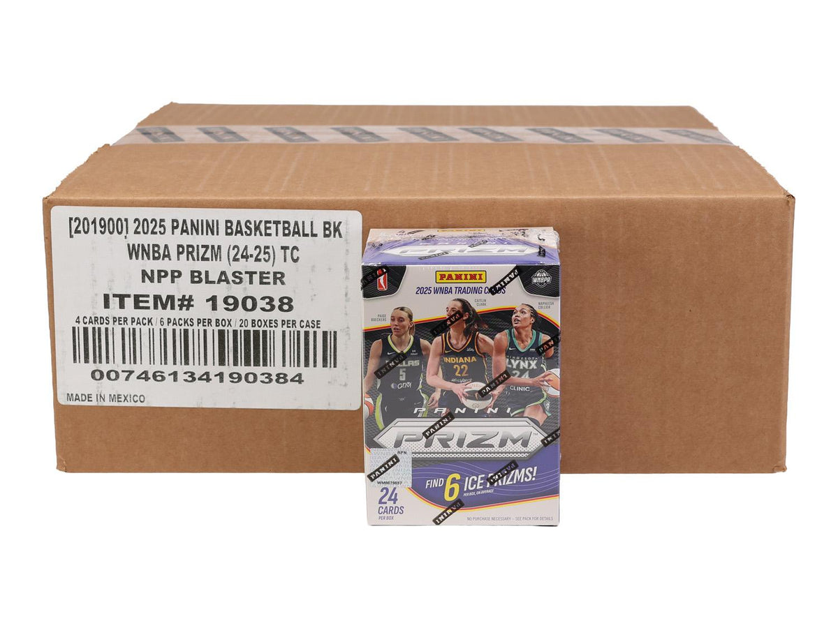 2025 Panini Prizm WNBA Basketball Blaster 20-Box Case (Ice Prizms!)