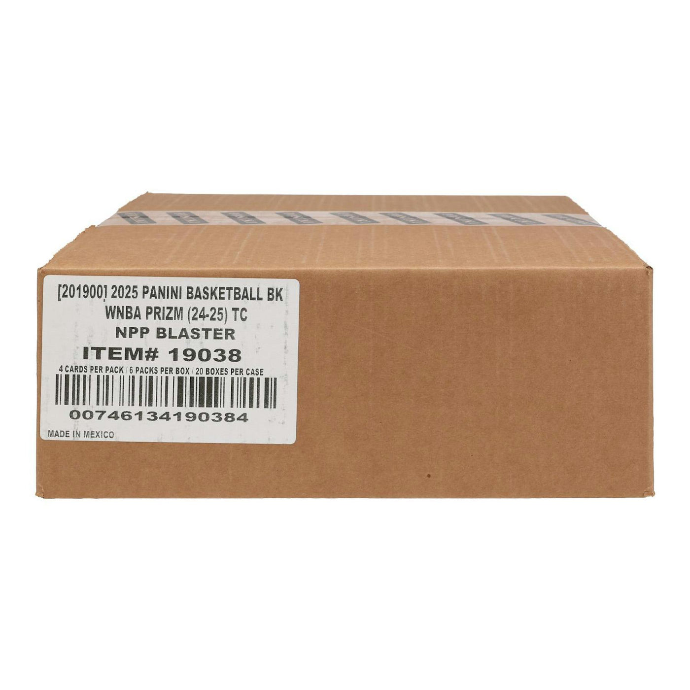 2025 Panini Prizm WNBA Basketball Blaster 20-Box Case (Ice Prizms!)