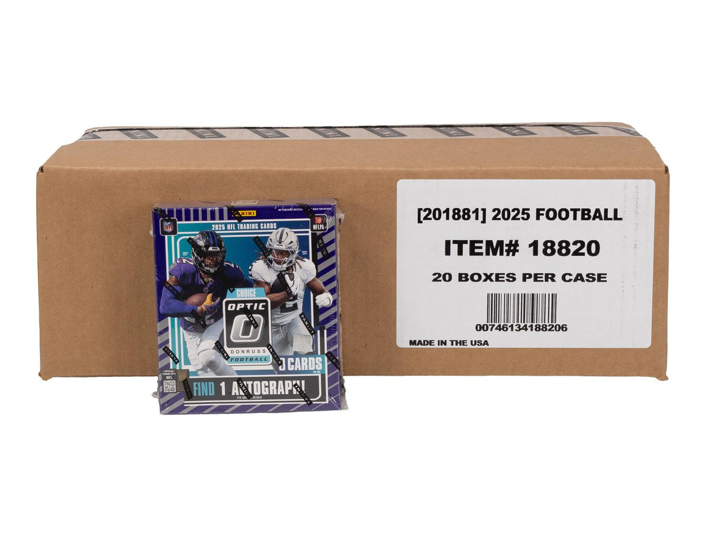 2025 Panini Donruss Optic Football Choice 20-Box Case