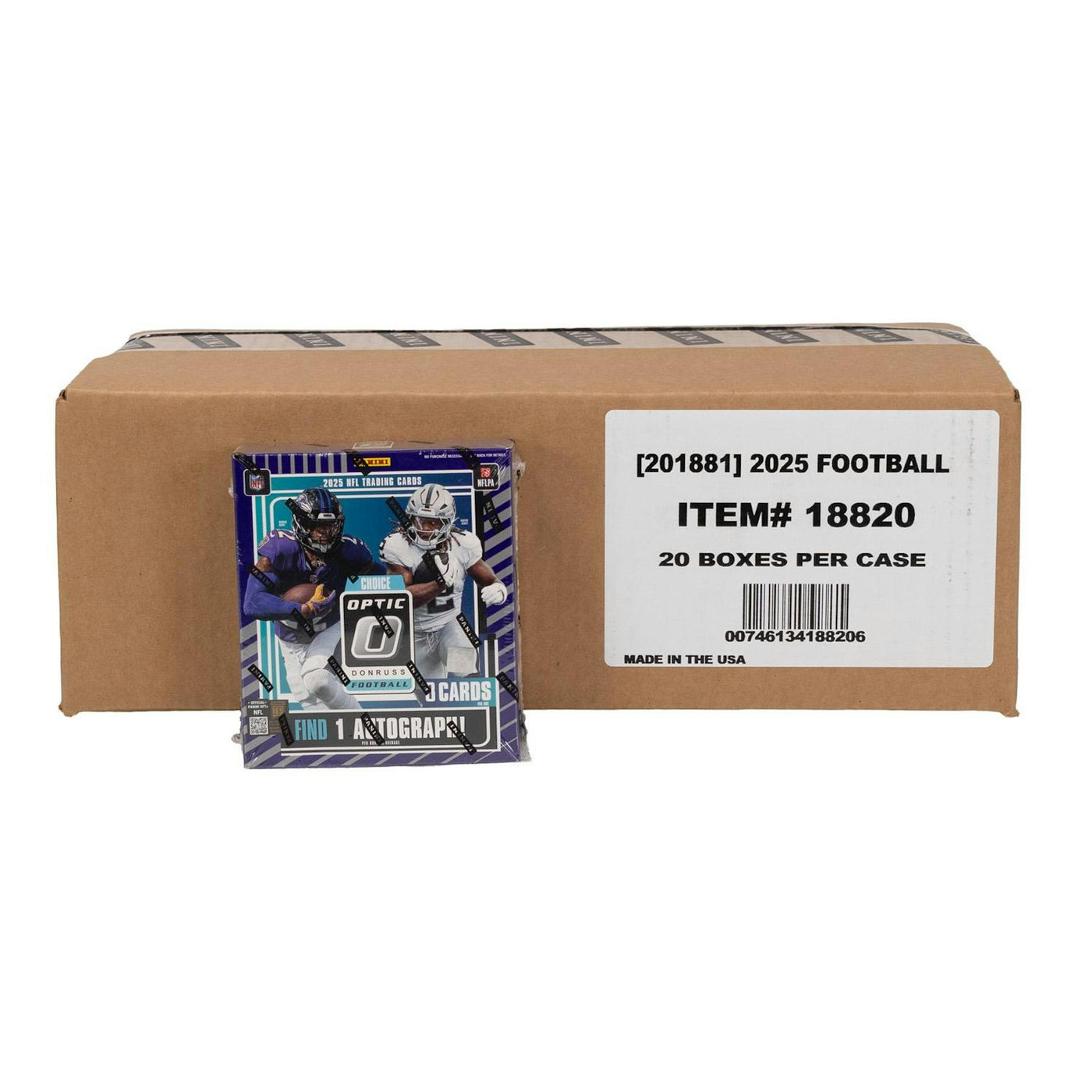 2025 Panini Donruss Optic Football Choice 20-Box Case