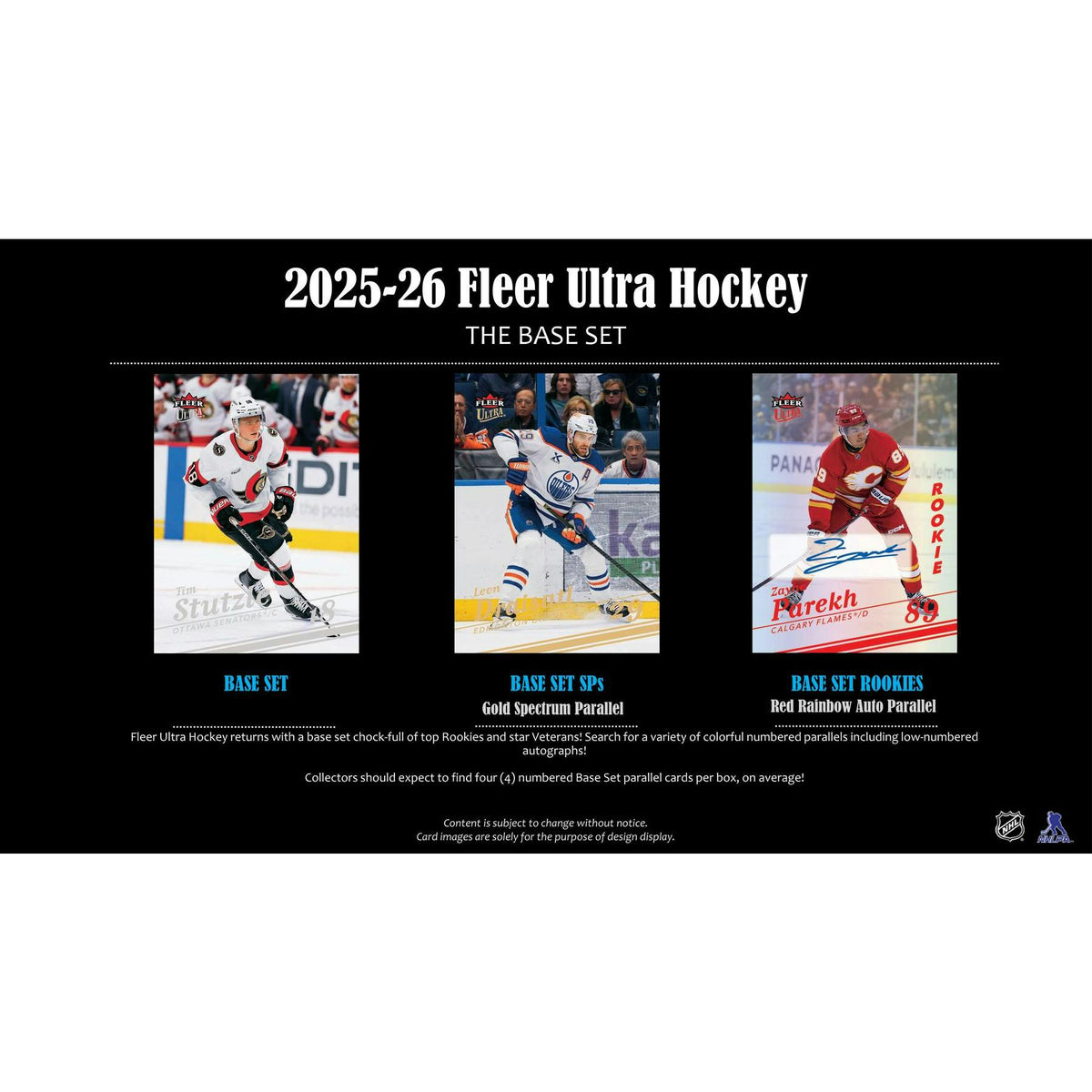 2025/26 Upper Deck Fleer Ultra Hockey Hobby 10-Box Case