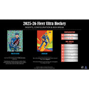 2025/26 Upper Deck Fleer Ultra Hockey Hobby Box