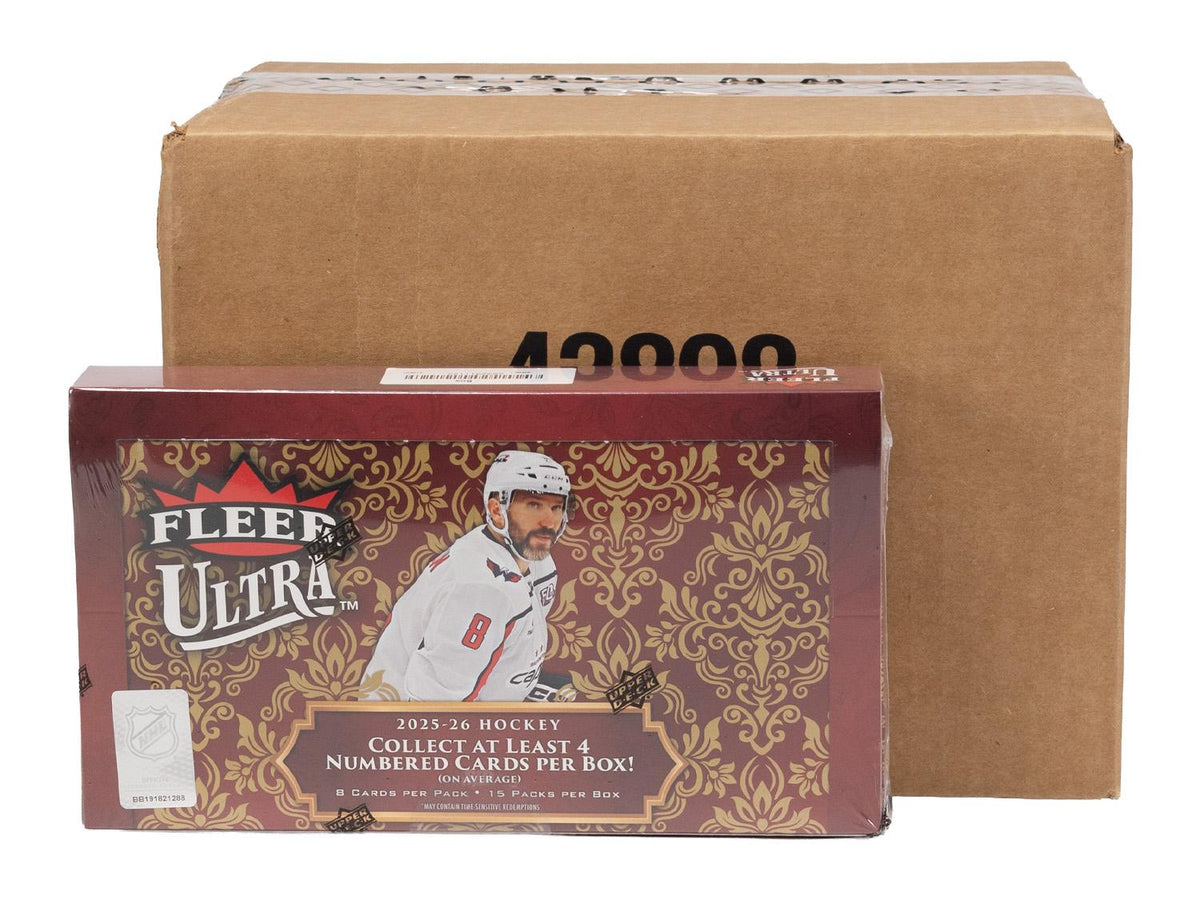 2025/26 Upper Deck Fleer Ultra Hockey Hobby 10-Box Case