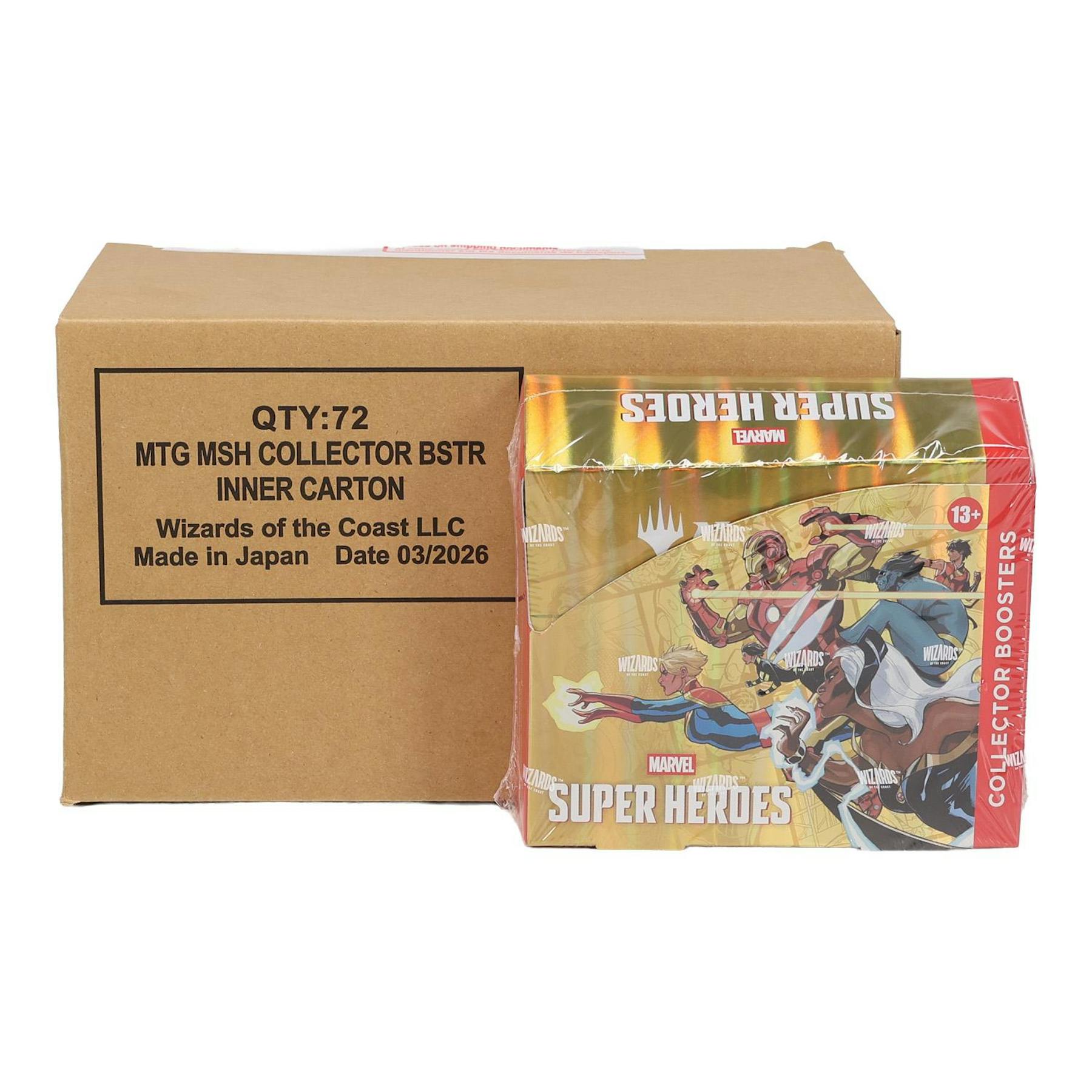 Magic the Gathering Marvel Super Heroes Collector Booster 6-Box Case