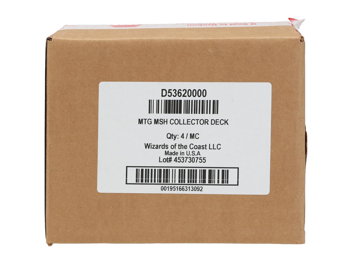 Magic the Gathering Marvel Super Heroes Collector Commander 4-Deck Case