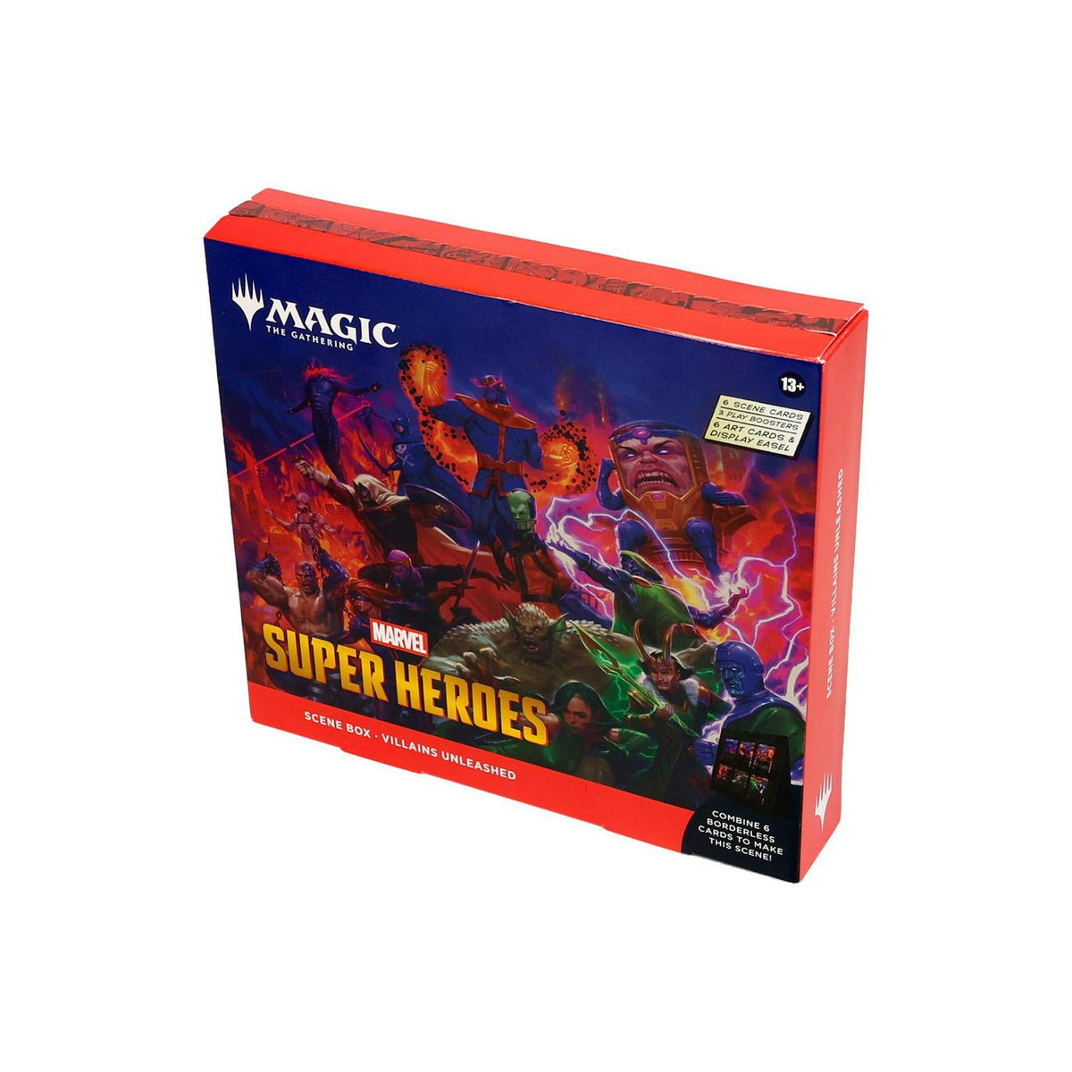 Magic the Gathering Marvel Super Heroes Scene 4-Box Case