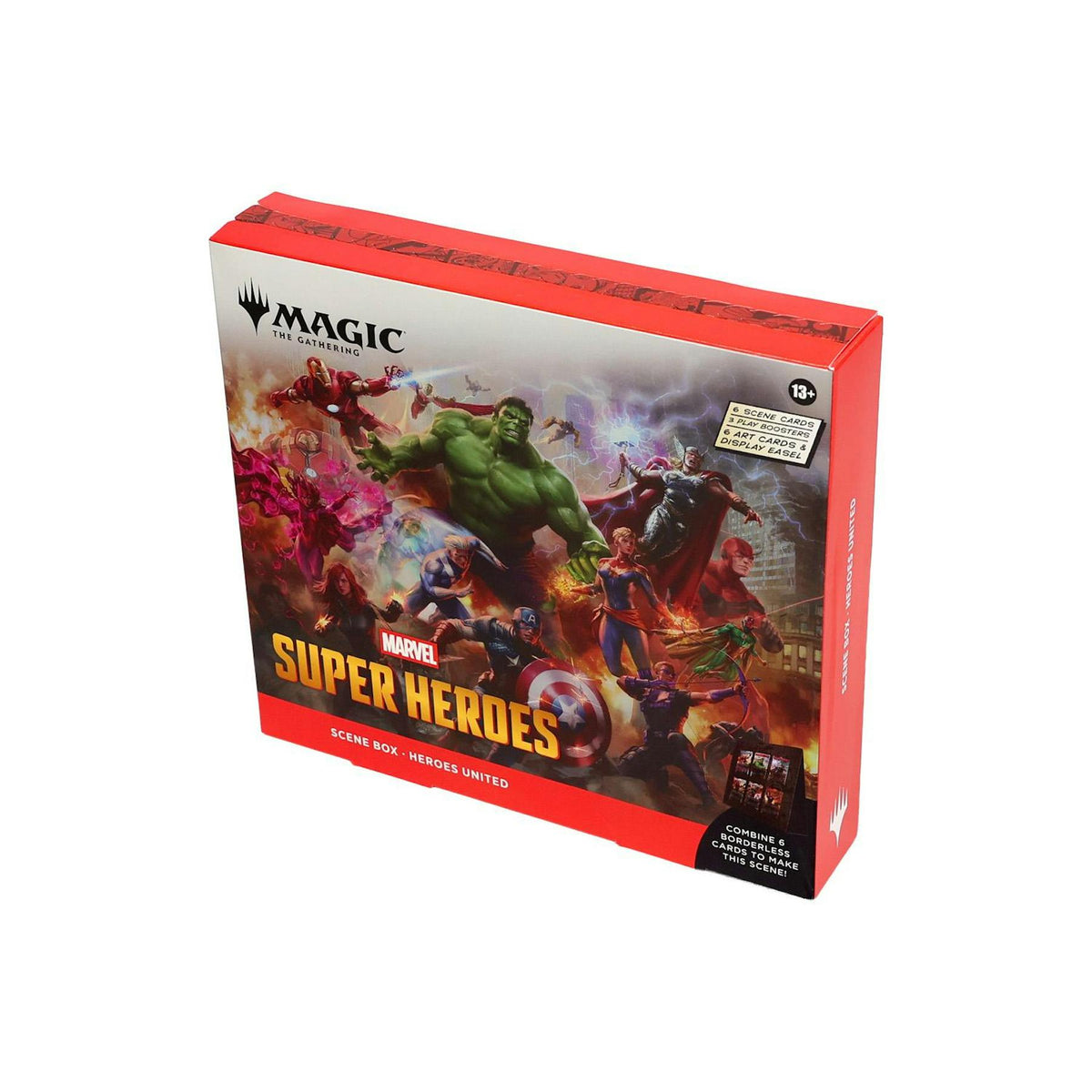 Magic the Gathering Marvel Super Heroes Scene 4-Box Case