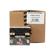 2025 Panini Prizm Black Football Hobby 12-Box Case
