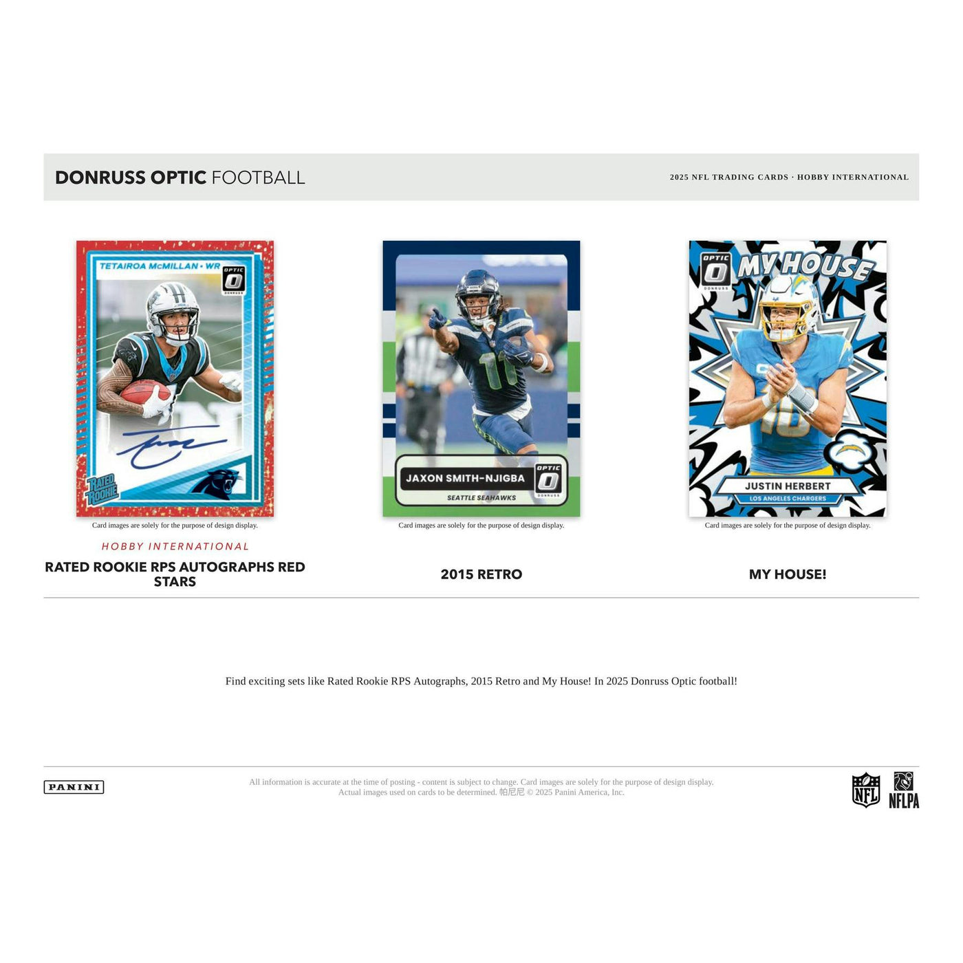 2025 Panini Donruss Optic Football International Hobby 12-Box Case