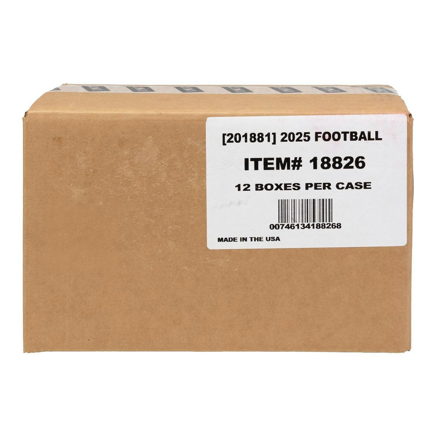2025 Panini Donruss Optic Football International Hobby 12-Box Case