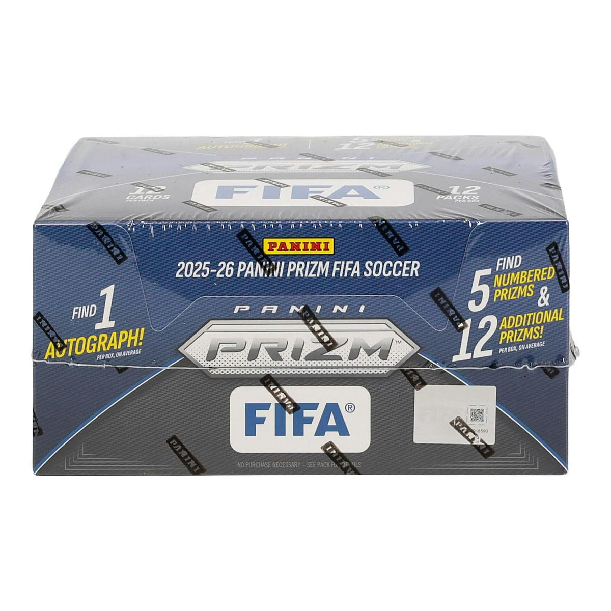 2025/26 Panini Prizm FIFA Soccer Hobby 12-Box Case
