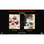2025/26 Upper Deck CHL SP Game Used Hockey Hobby Box