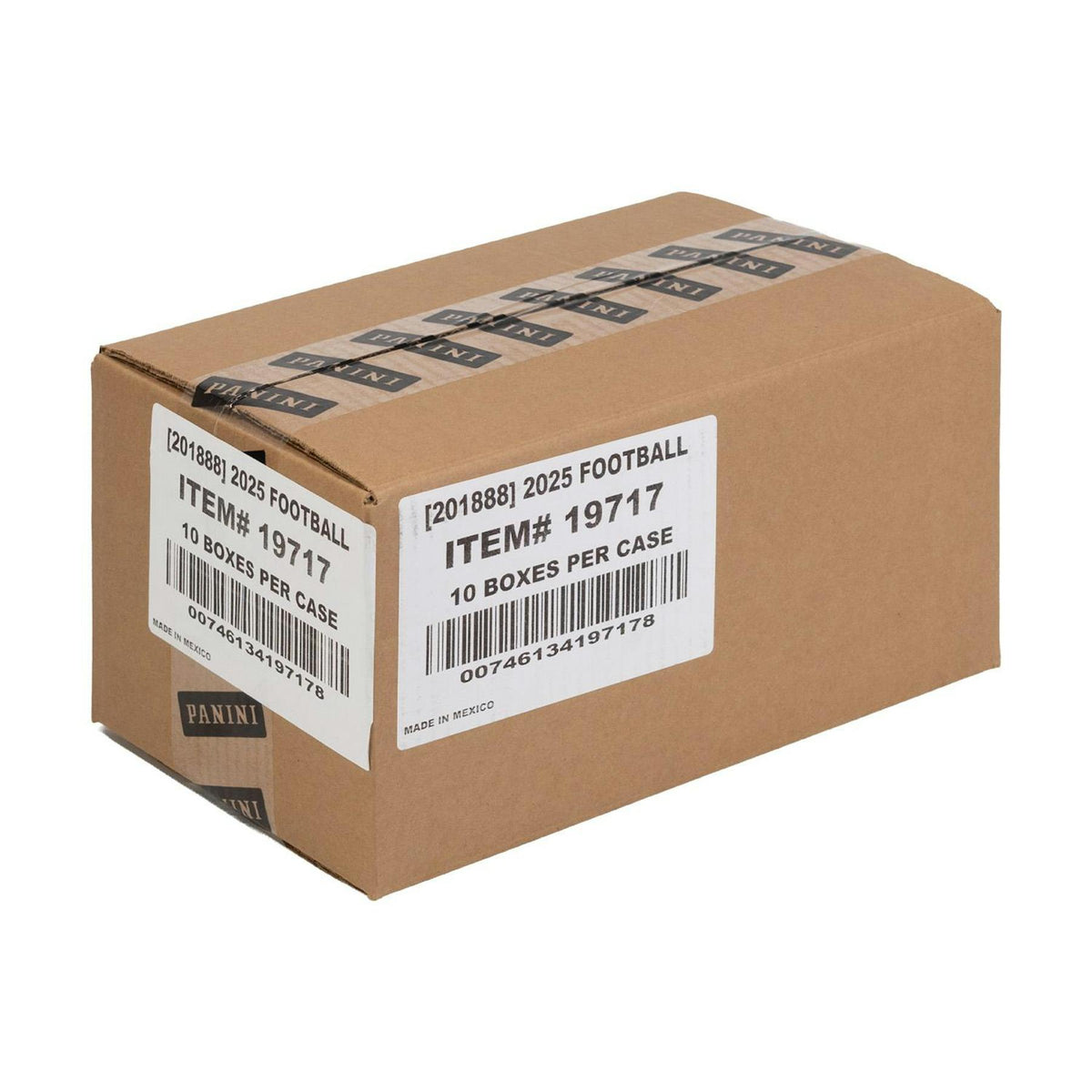 2025 Panini Silhouette Football Hobby 10-Box Case