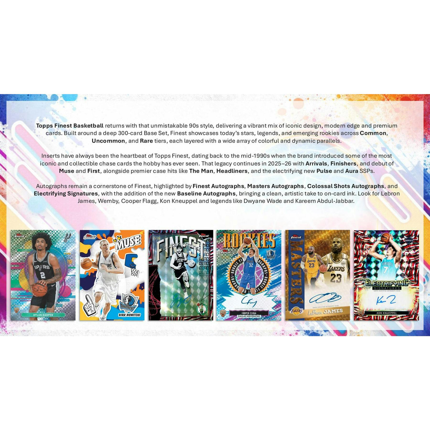 2025/26 Topps Finest Basketball Delight 8-Box Case