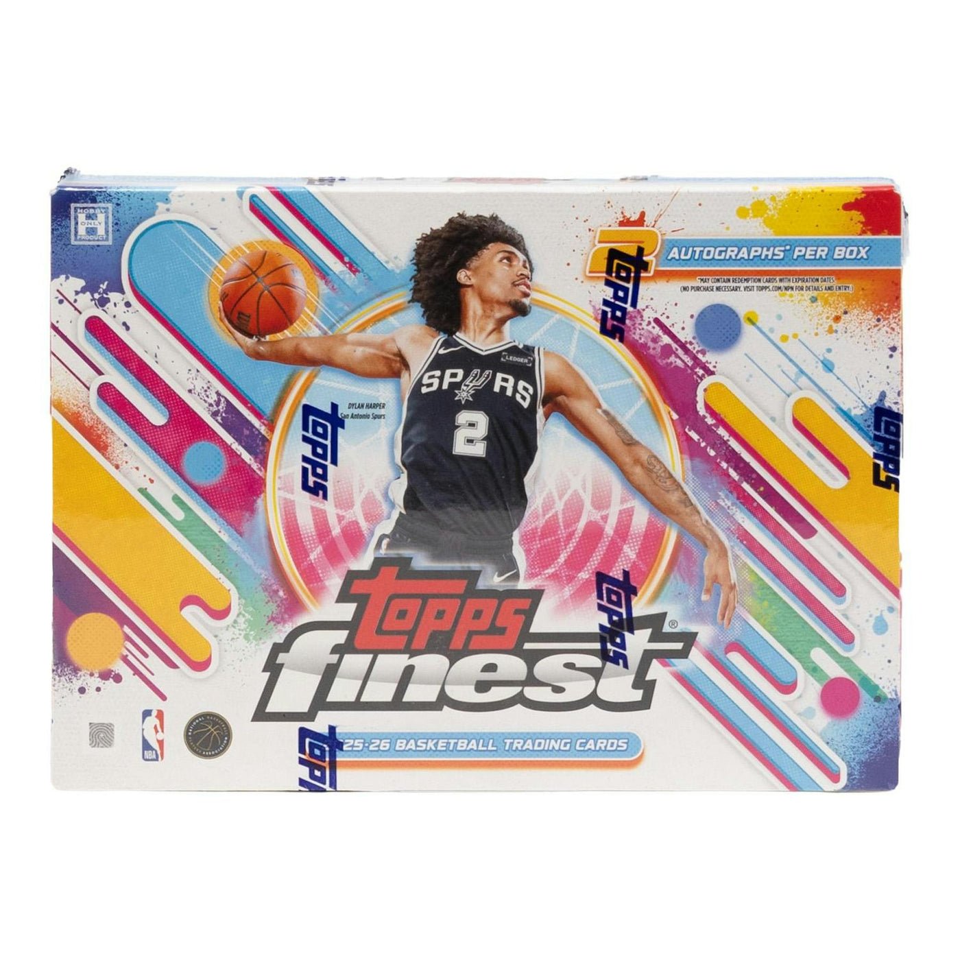 2025/26 Topps Finest Basketball Hobby Box