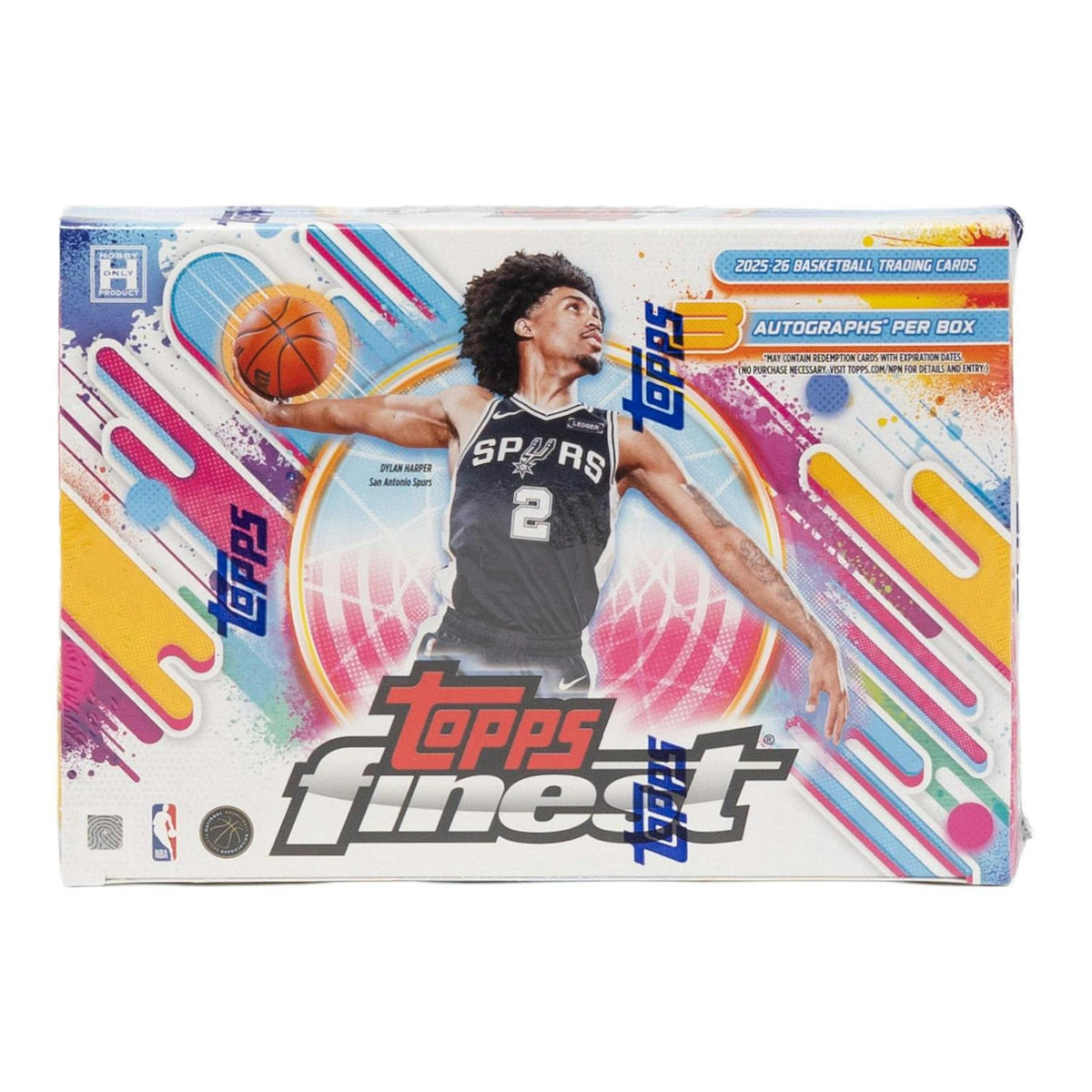 2025/26 Topps Finest Basketball Delight 8-Box Case