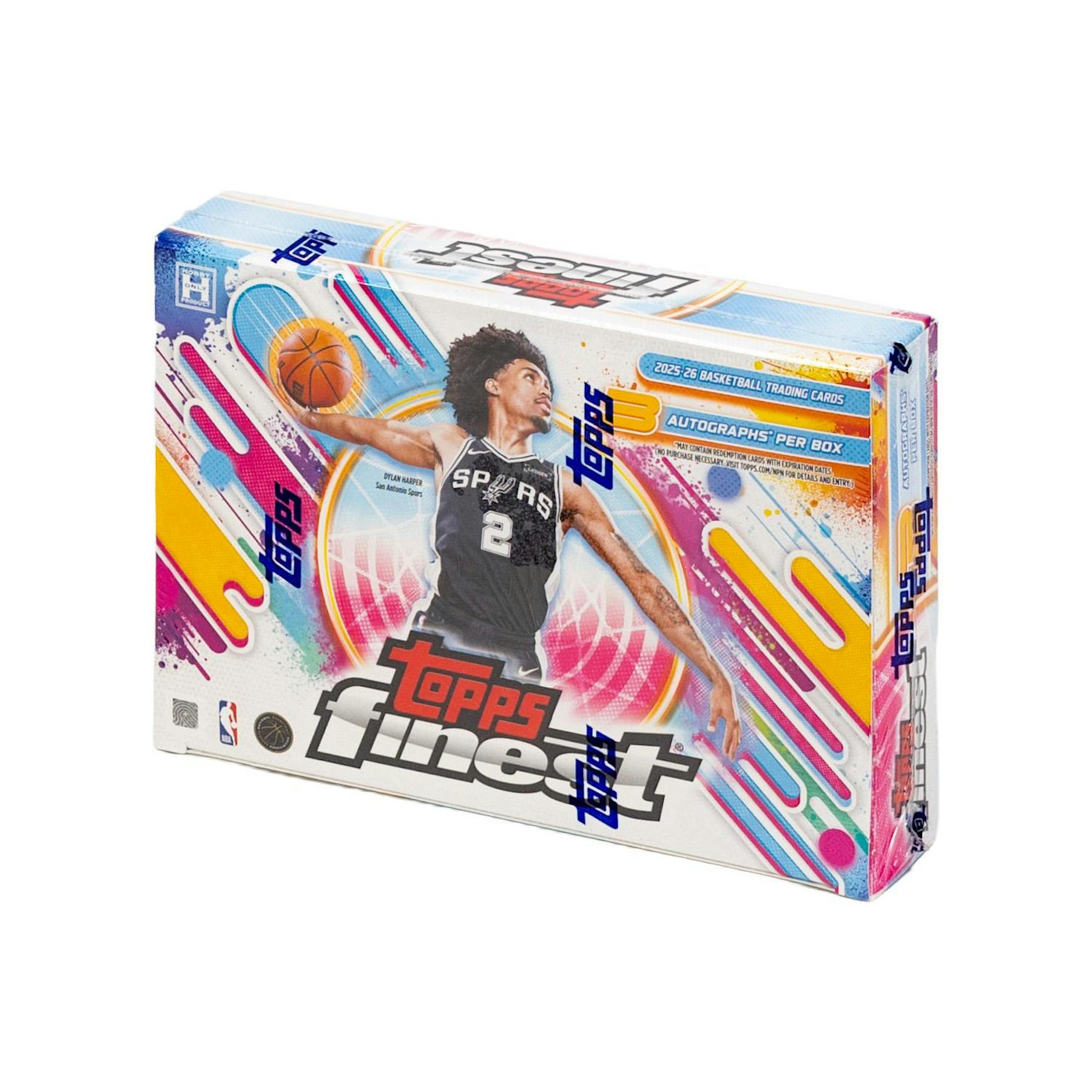 2025/26 Topps Finest Basketball Delight 8-Box Case