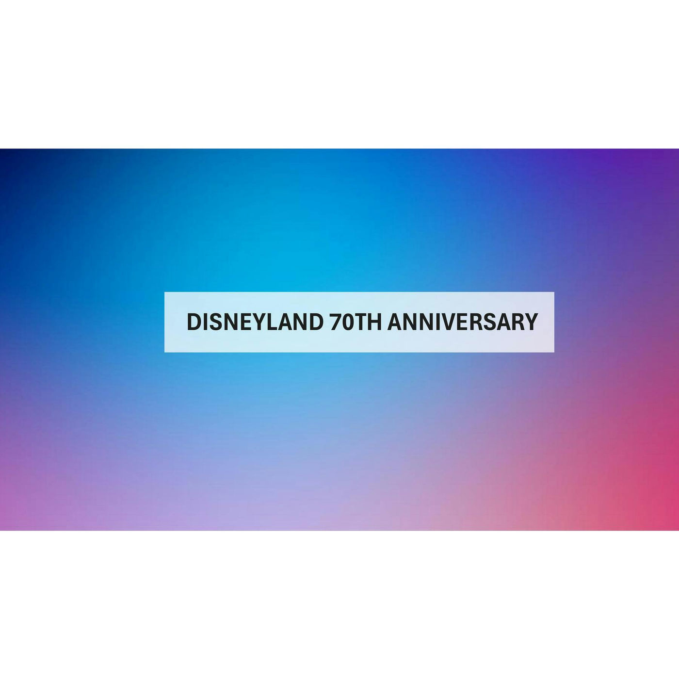 2025 Topps Disneyland 70th Anniversary Blaster 40-Box Case
