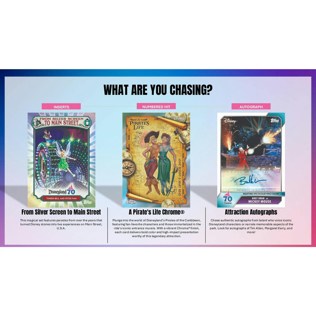 2025 Topps Disneyland 70th Anniversary Blaster 40-Box Case